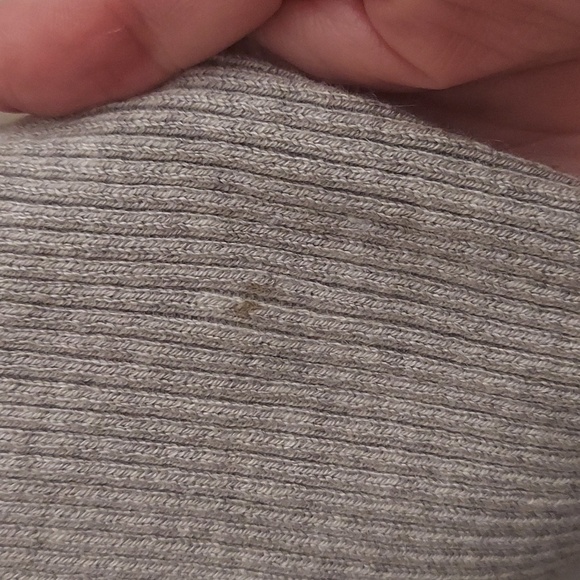 INC INTERNATIONAL CONCEPTS Light Grey Cashmere Blend Long Sleeve Tunic Sweater - Picture 8 of 11